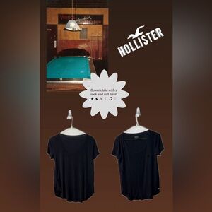 Black Hollister Tee